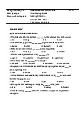 Đề thi kết thúc học phần đề số 4 - Reading level 2 | Trường Đại Học Duy Tân