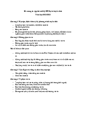 Đề cương ôn tập thi cuối kỳ - Đại số tuyến tính | Trường Đại học Phenika