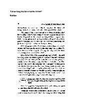 Tại sao hàng hóa lại có 2 thuộc tính - Triết học Mác - Lênin | Trường Đại học Khoa học tự nhiên, Đại học Quốc gia Thành phố Hồ Chí Minh