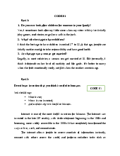 Đề cương tổng hợp. Speaking for teachers