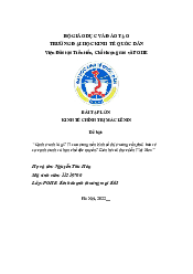 Bài tiểu luận kinh tế chính trị| Đại học Kinh Tế Quốc Dân