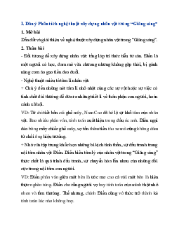 Phân tích nghệ thuật xây dựng nhân vật trong “Giăng sáng” – Nam Cao | Văn mẫu 11 Kết nối tri thức