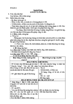 Giáo án buổi 2 Toán 2 sách Cánh diều (Cả năm) | Tuần 3