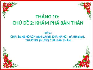 Sinh hoạt lớp - Tiết 6 | Bài giảng PowerPoint Hoạt động trải nghiệm 8 | Kết nối tri thức