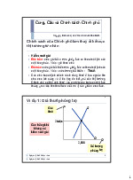 Lý thuyết Cung, Cầu và Chính sách Chính phủ | Đại học Kinh tế Thành phố Hồ Chí Minh
