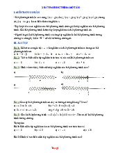 Bài Tập Toán 8 Bài Bất Phương Trình Một Ẩn Có Lời Giải