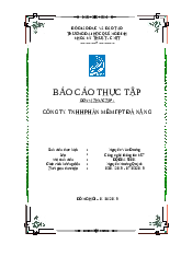 Báo cáo thực tập | Trường Đại học Quảng Bình