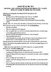 Đề cương ôn tập kết thúc học phần kinh tế chính trị | Trường Đại học Cần Thơ