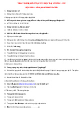 TOP 598 câu trắc nghiệm môn THĐC / Trường Đại học Kinh tế - Tài chính thành phố Hồ Chí Minh