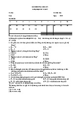 Bài Kiểm Tra Giữa Kỳ  môn Kinh tế vi mô | Trường Đại học Kinh Tế Quốc Dân