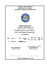 Phân Tích Tác Động Công Ty Đa Quốc Gia Đến Kinh Tế Việt Nam | Bài tập lớn kinh tế du lịch