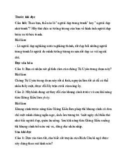 Soạn bài Tú Uyên gặp Giáng Kiều | Ngữ văn 11 Chân trời sáng tạo