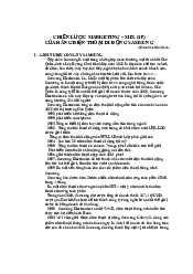 Chiến lược marketing - mix của hãng điện thoại di động Samsung  - Môn Quản trị nhân lưc| Đại học Kinh Tế Quốc Dân