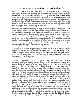 Tài liệu "Đấu tranh ngăn ngừa chủ nghĩa dân túy"