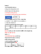 Chương 3 & 4: Phân phối thống kê môn Lý thuyết thống kê | Đại học Kinh tế Thành phố Hồ Chí Minh