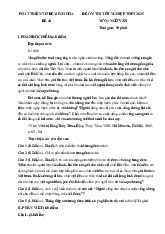 Đề thi thử tốt nghiệp THPT 2025 môn Ngữ văn bám sát đề minh họa - Đề 48