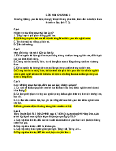 Tài liệu ôn tập. Trắc nghiệm chương  3_1