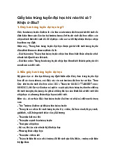 Giấy báo trúng tuyển đại học khi nào thì có? Nhận ở đâu?