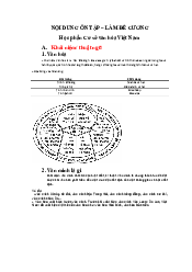 Đề cương Cơ sở văn hóa Việt Nam | Đại học Sư Phạm Hà Nội