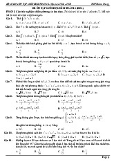 Đề cương cuối HK2 Toán 12 năm 2024 – 2025 trường THPT Linh Trung – TP HCM