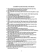 Câu hỏi ôn tập luật ngân hàng | Trường Đại học Luật, Đại học Quốc gia Hà Nội