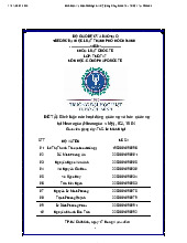 Bình Luận Vụ Kiện Nicaragua-V. Mỹ môn Công pháp quốc tế| Trường Đại học Luật Thành phố Hồ Chí Minh