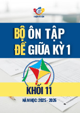 Bộ đề ôn tập giữa học kỳ 1 môn Toán 11 Cánh Diều năm học 2025 – 2026