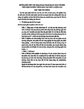 Hướng dẫn viết bài thu hoạch Final CQ59 - Tham quan thực tế sinh