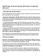 Quy tắc ứng xử của cán bộ, giáo viên trong cơ sở giáo dục mầm non?