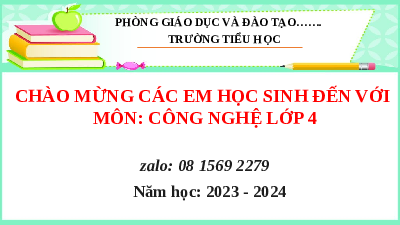 Giáo án điện tử Công nghệ 4 Bài 4 Cánh diều: Lợi ích của hoa và cây cảnh đối với cuộc sống (tiết 1)