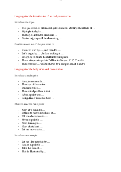 Tài liệu Tiếng anh B1:Signal words and phrased/Đại học y dược Huế