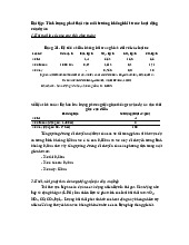 Đánh giá tác động môi trường | Tài nguyên và môi trường nước | Trường Đại học Khoa học Tự nhiên, Đại học Quốc gia Hà Nội