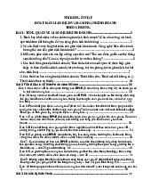 Ôn tập cuối kỳ môn Giao dịch và đàm phán kinh doanh | Đại học kinh tế Quốc dân