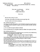 Đề Thi Giữa Kỳ Toán 2022 - Xác Suất Thống Kê 1 (Số TC: 02). Môn Xác suất thống kê (Phenikaa) | Đại học Trường Đại học Phenika.