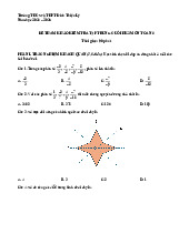 Đề tham khảo cuối kì 2 Toán 6 năm 2024 – 2025 phòng GD&ĐT Quận 7 – TP HCM có đáp án