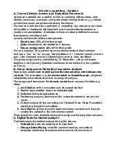 Overview - strategic MKT