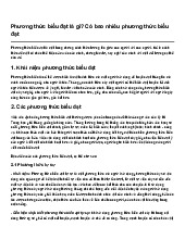 Phương thức biểu đạt là gì? Có bao nhiêu phương thức biểu đạt | Ngữ văn 6