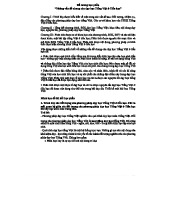 Đề cương Học phần GD Tiếng Việt lớp Tiểu học: Cơ sở và Nguyên tắc Dạy học