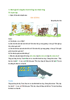 Giải SGK môn Tiếng việt 2 - Bài Ôn tập cuối năm (1) | Cánh diều