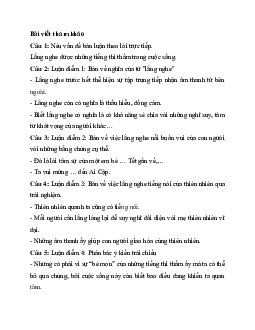 Soạn bài Viết bài văn nghị luận về một vấn đề xã hội | Ngữ văn 11 Kết nối tri thức