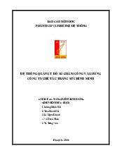 Báo cáo Phân tích hệ thống quản lý hồ sơ chấm công và lương môn Phân tích thiết kế hệ thống | Học viện Công Nghệ Bưu Chính Viễn Thông