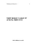 Thiết bị điện và điện tử sử dụng trên Ô Tô | Tài liệu môn hệ thống điện – điện tử ôto Trường đại học sư phạm kỹ thuật TP. Hồ Chí Minh