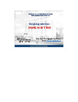 Bài Giảng chương 3 Mạng Máy Tính | Đại học Nguyễn Tất Thành