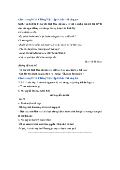 Giải VBT môn Tiếng việt 2 học kì 2 - Bài 1: Quê mình đẹp nhất | Chân trời sáng tạo