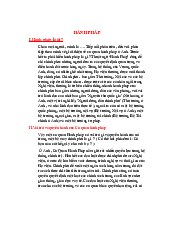 Lý thuyết về hành pháp - Quản trị kinh doanh| Đại học Kinh Tế Quốc Dân