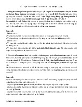Bài tập tình huống pháp luật đại cương - thầy Bùi Huy Tùng