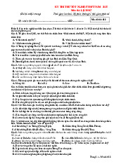 Đề thi thử tốt nghiệp THPT 2025 môn Lịch sử trường THPT Giáp Hải, Bắc Giang