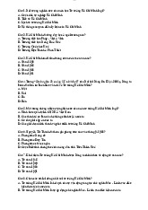 TOP Câu hỏi trắc nghiệm và đáp án Môn Tư tưởng Hồ Chí Minh | Đại học Sư phạm Kỹ thuật Vĩnh Long