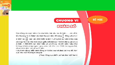 Giáo án điện tử Toán 6 Bài 23 Kết nối tri thức: Mở rộng phân số. Phân số bằng nhau