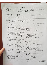 Đề thi cuối kỳ học phần Anh văn A4 năm 2024 - 2025 | Trường Đại học Khoa học tự nhiên, Đại học Quốc gia Thành phố Hồ Chí Minh